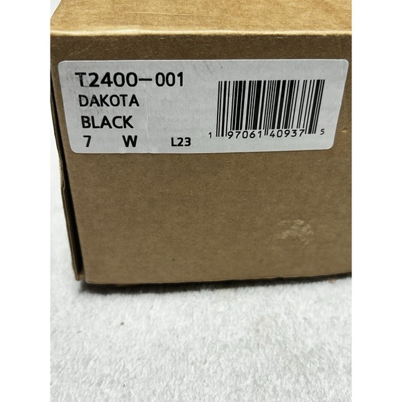 Black Leather Trotters Dakota Pumps Women's size 7 W Comfort New In Box - Picture 9 of 9